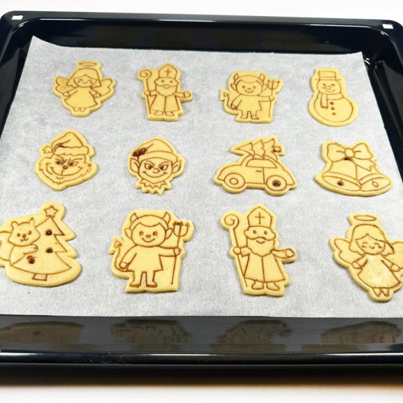 Dwuczęściowa wycinarka anioł z stemplem