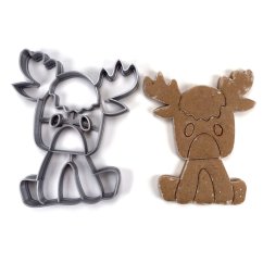 4+1 Akční set vykrajovátek/formiček Lesní zvířata