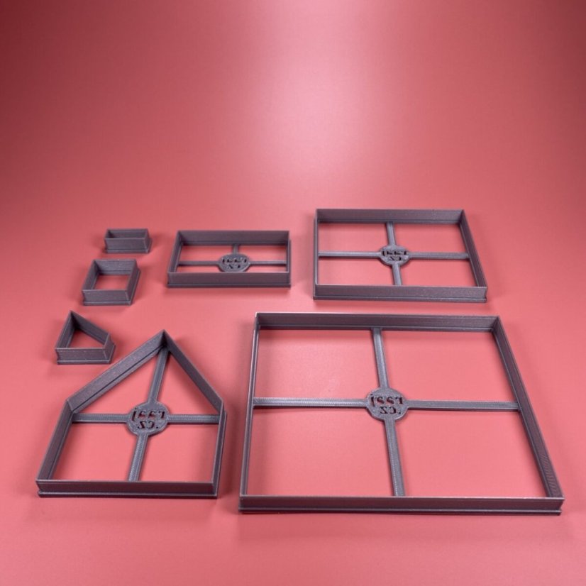 Sada na perníkovou chaloupku vykrajovátka/formičky