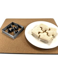 Puzzle vykrajovátko na tousty/sendviče