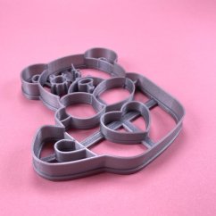 Medvídek v hrnečku vykrajovátko/formička