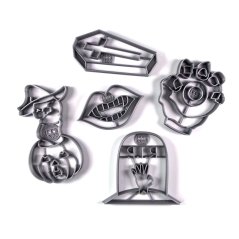 4+1 Akční halloweenský set vykrajovátek/formiček č. 1