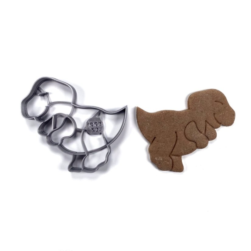 Foremka/wykrojnik w kształcie dinozaura Tyrannosaurus Rex (kształt w rozmiarze dziecięcym)