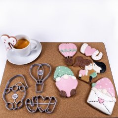 Skřítek se srdcem vykrajovátko/formička