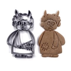 Postava čert vykrajovátko/formička