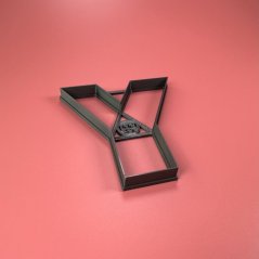 Wykrawarka/forma w kształcie litery Y (10 cm)