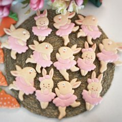 Králíček baletka 1 vykrajovátko/formička