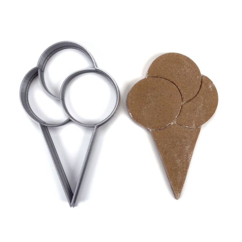 Foremka/wycinak do balonów lub lodów