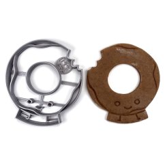 Donut nahryznutý vykrajovačka/formička