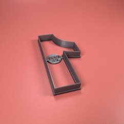 Numer 1 (11 cm) foremka/wykrojnik