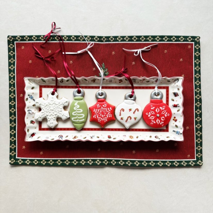 Baňka - vánoční ozdoba 3 vykrajovátko/formička