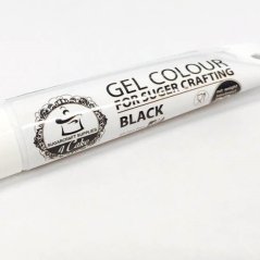Food Colours gelová barva tuba (Black) černá 20 g