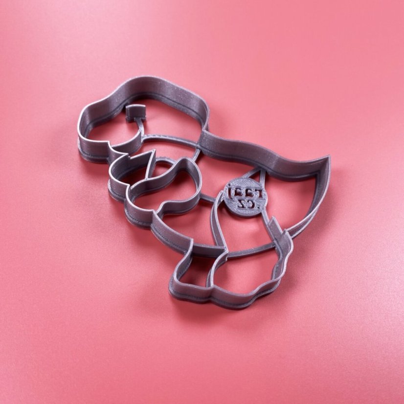 Foremka/wykrojnik w kształcie dinozaura Tyrannosaurus Rex (kształt w rozmiarze dziecięcym)