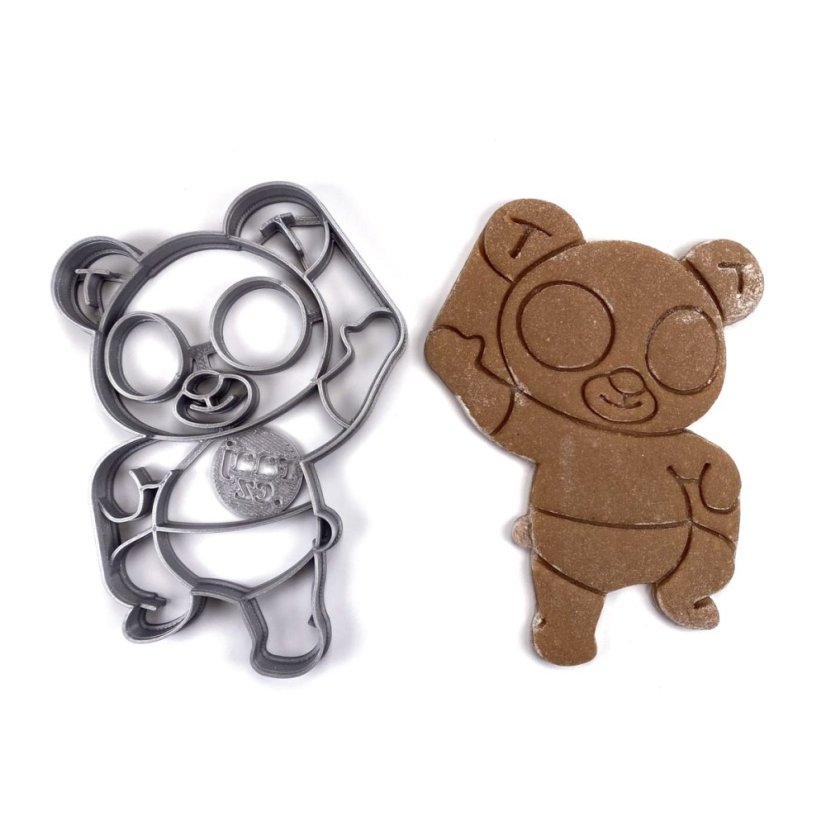 Tancujúca panda vykrajovačka/formička