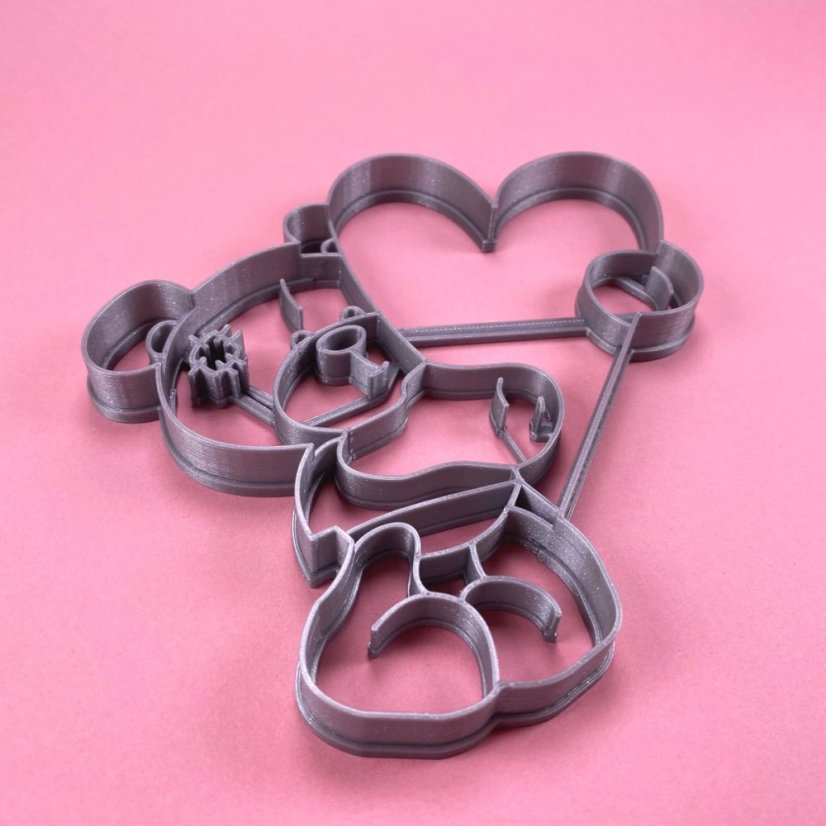 Medvídek se srdíčkem vykrajovátko/formička