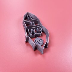 Mikulášská hlava vykrajovátko/formička