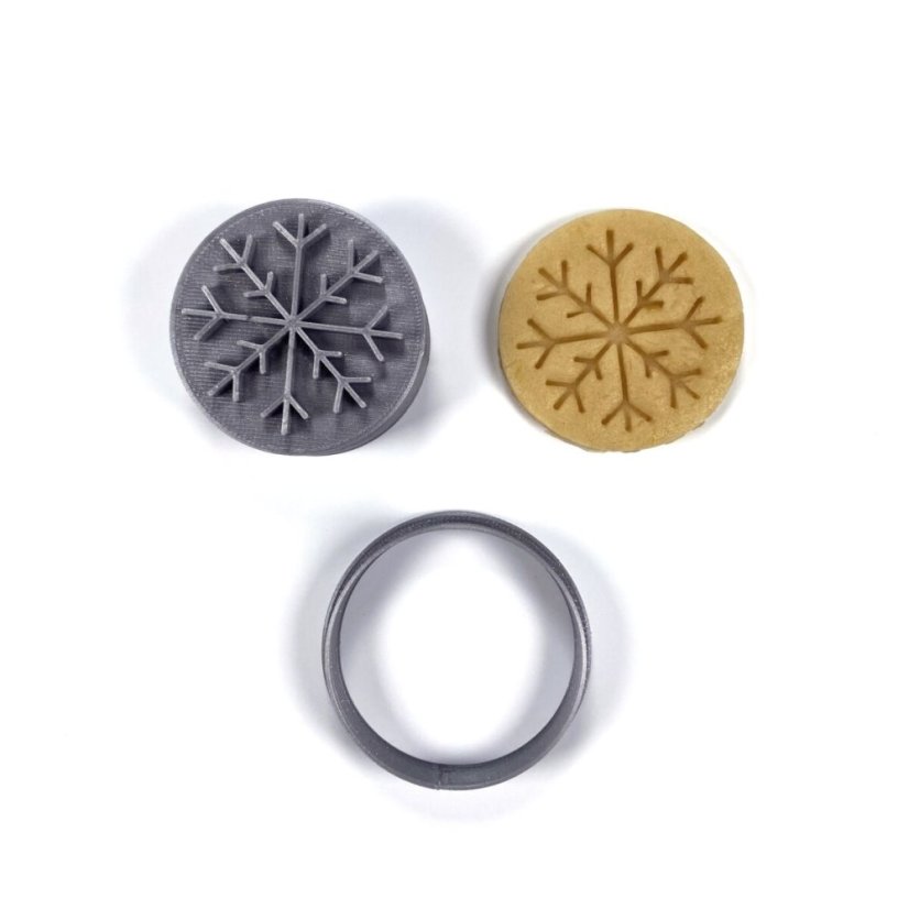 5+1 Akční vánoční set razítek s vykrajovátky č.3