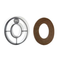 Numer 0 (11 cm) foremka/wykrojnik