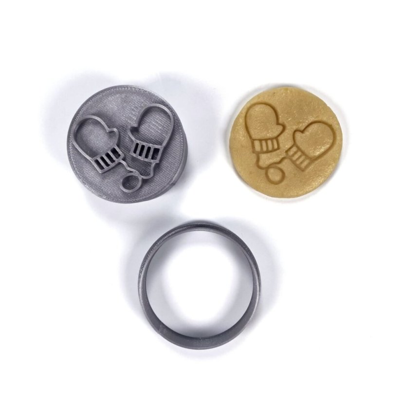 5+1 Akční vánoční set razítek s vykrajovátky č.3