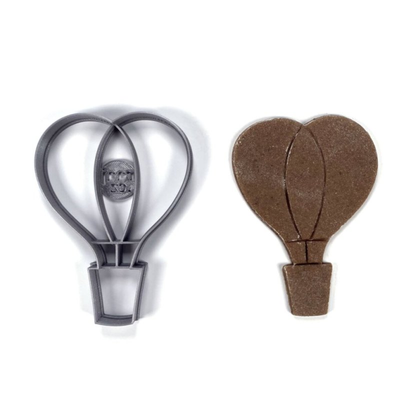 Létající balón ve tvaru srdce vykrajovátko/formička