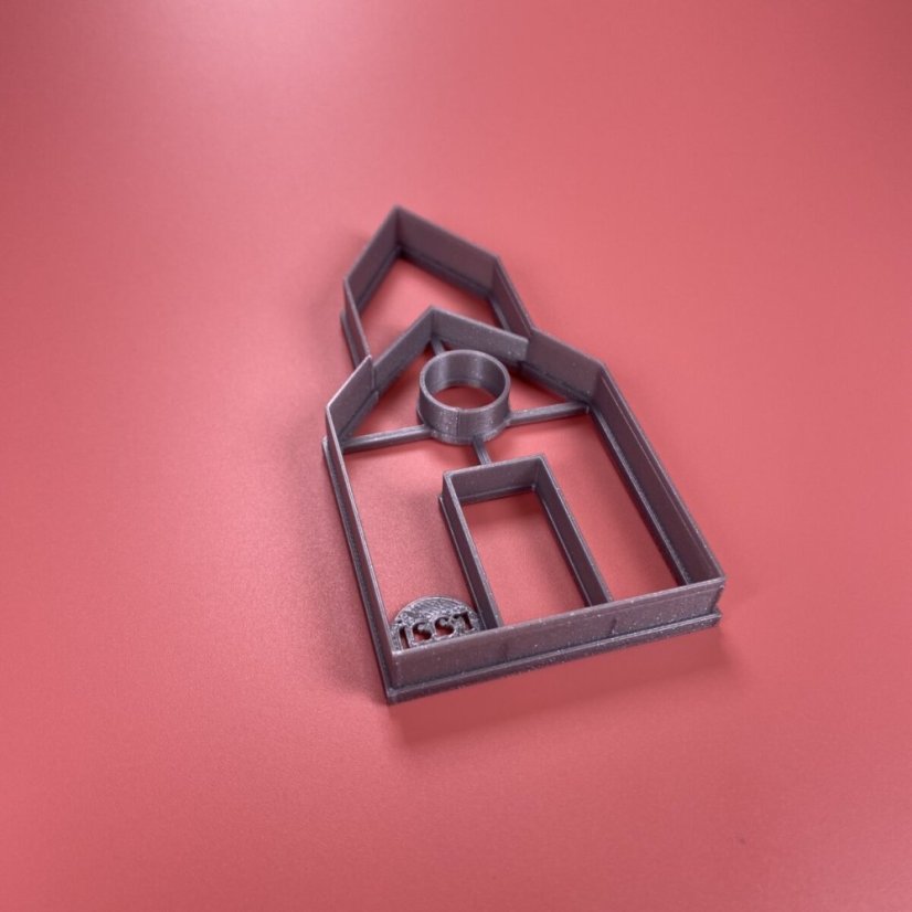 Foremka/wykrojnik do ciastek w kształcie kościoła