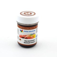Food Colours gelová barva (Mahogany Brown) písková 35 g