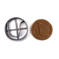 Piłka tenisowa 2 foremki/wykrojniki