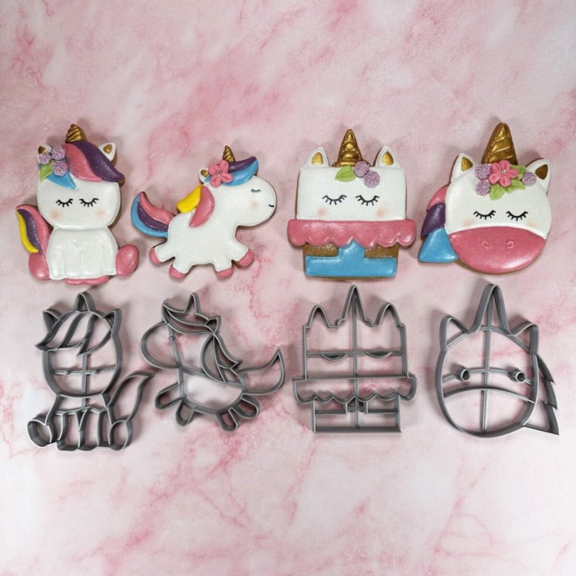 Jednorożec 1 foremka/wykrojnik