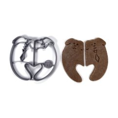 Dvaja psíci vykrajovačky/formičky