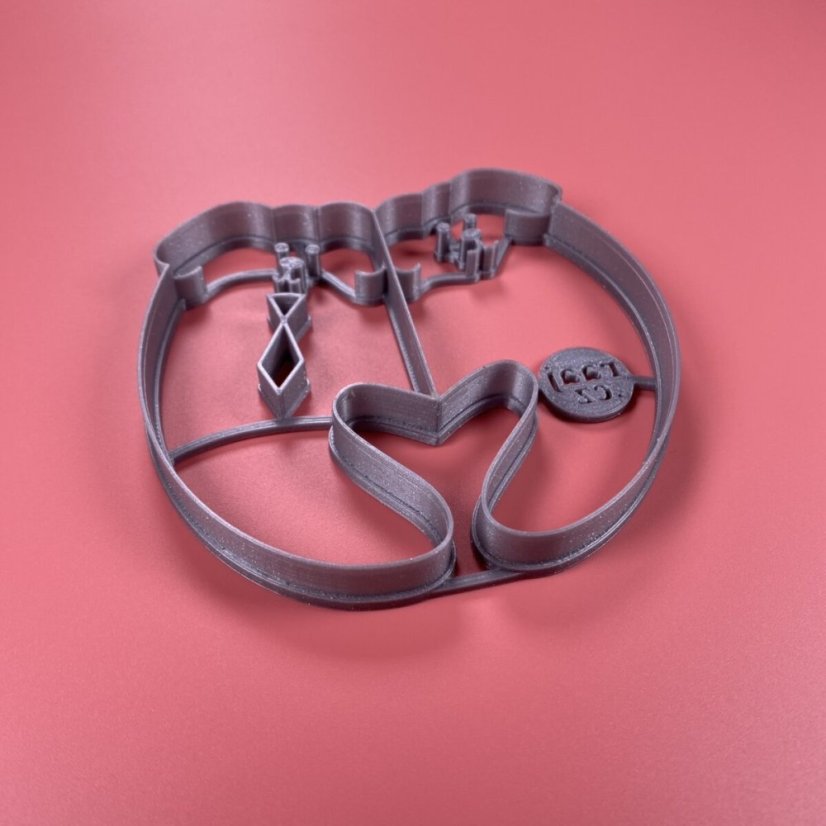 Dvaja psíci vykrajovačky/formičky