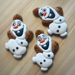 Veselý sněhulák vykrajovátko/formička