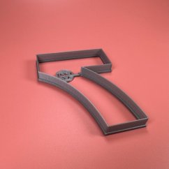 Číslo 7 (11cm) vykrajovátko/formička