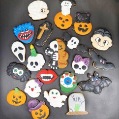 4+1 Akční Halloweenský set vykrajovátek/formiček č.4