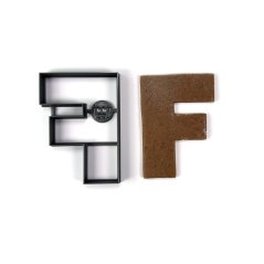 Wykrawarka/forma w kształcie litery F (10 cm)