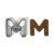 Písmeno M zaoblené hrany (7cm) vykrajovátko/formička