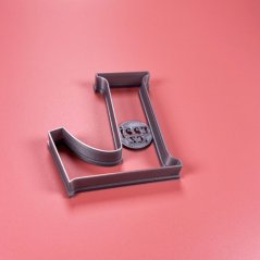 Wykrawarka/forma w kształcie litery L (10 cm)