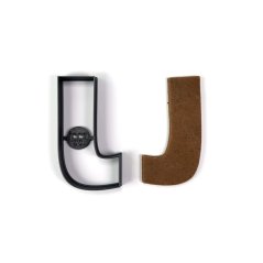 Písmeno J (10cm) vykrajovátko/formička