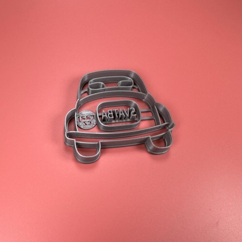 Svadobné auto vykrajovačka/formička VYK465 | Svadba