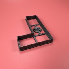 Wykrawarka/forma w kształcie litery L (10 cm)