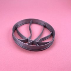 Basketbalový míč vykrajovátko/formička