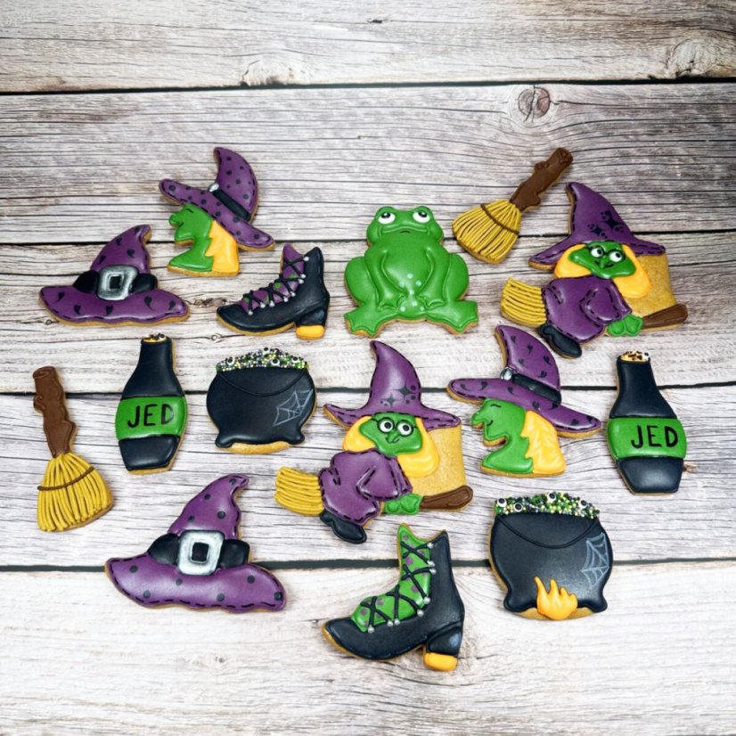 Čarodějnický klobouk vykrajovátko/formička