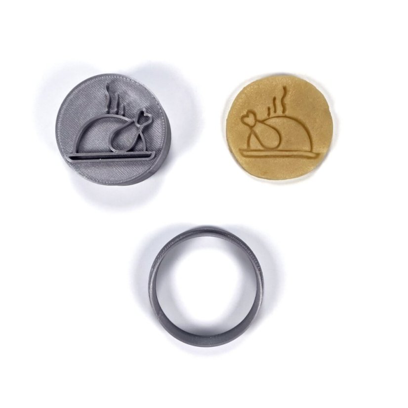 5+1 Akční vánoční set razítek s vykrajovátky č.4