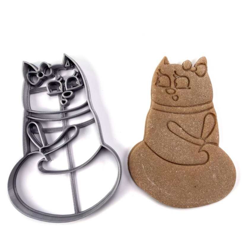 Kočka duo vykrajovátko/formička