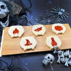 Sada Halloweenských vykrajovátek/formiček kotlík (6ks)