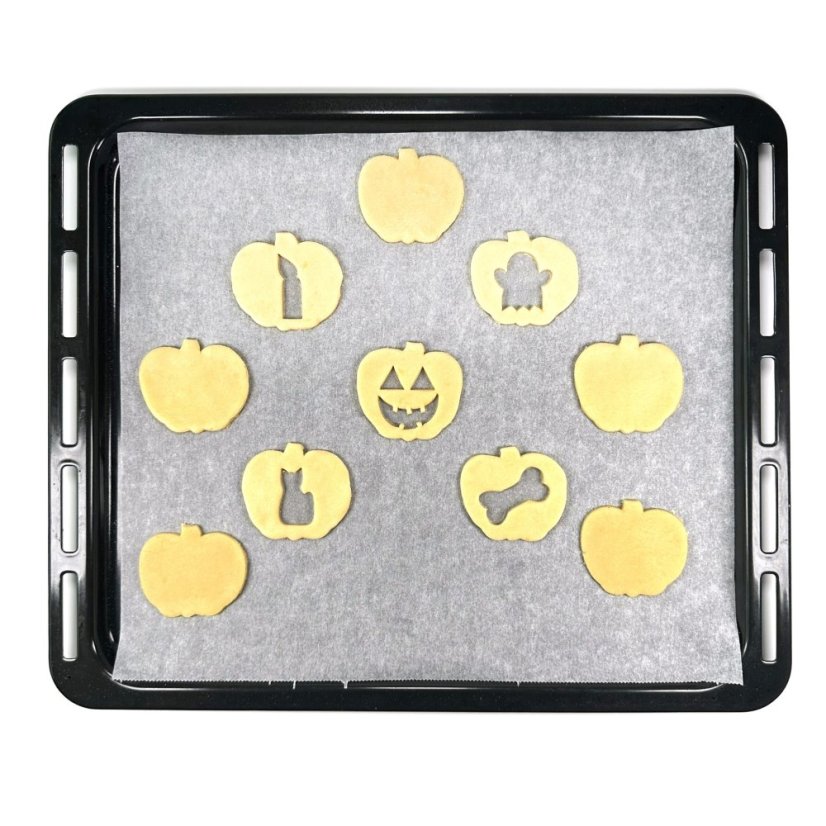 Set Halloweenskych vykrajovačiek/formičiek tekvica (6ks)