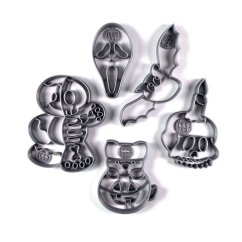 4+1 Akčný Halloweensky set vykrajovačov/formičiek č.2